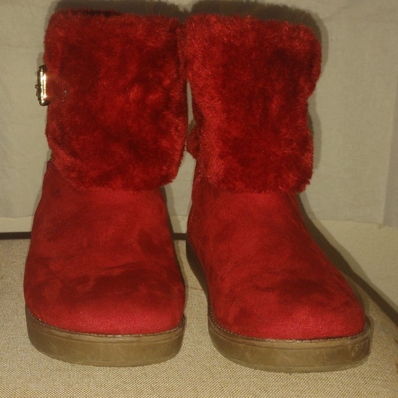 Short red Guessboots - Picture 2 of 2